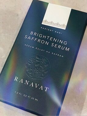 Ranavat Brightening Saffron Serum – Radiant Rani (Blue Packaging)
